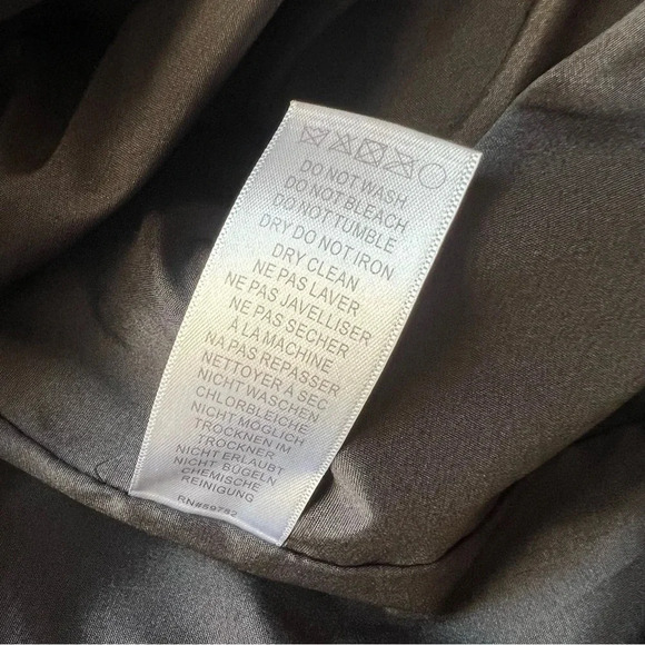 Adrianna Papell Leopard Animal Print Cocktail Dress Career Black White size 10 - Picture 14 of 14